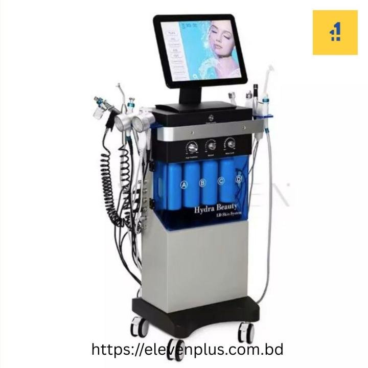 14 in 1 Women Aesthetic Beauty Equipment Bubble Oxygenation Ultrasonic Scrubber Hydrodermabrasion Hydro Facial Machine